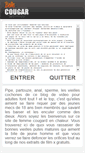 Mobile Screenshot of belle-cougar.net